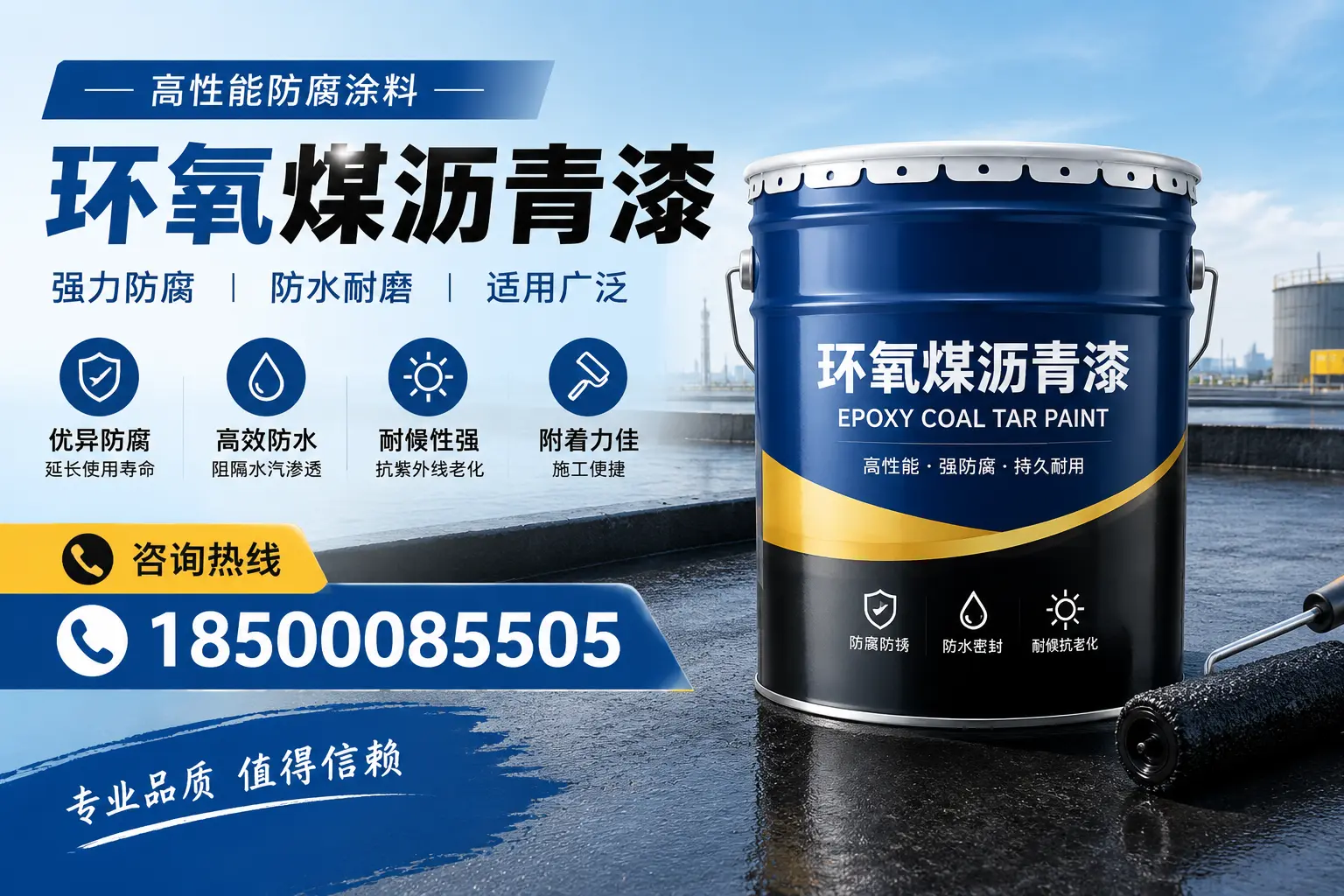 环氧煤沥青漆的主要成分与功能，西双版纳用户深度了解
